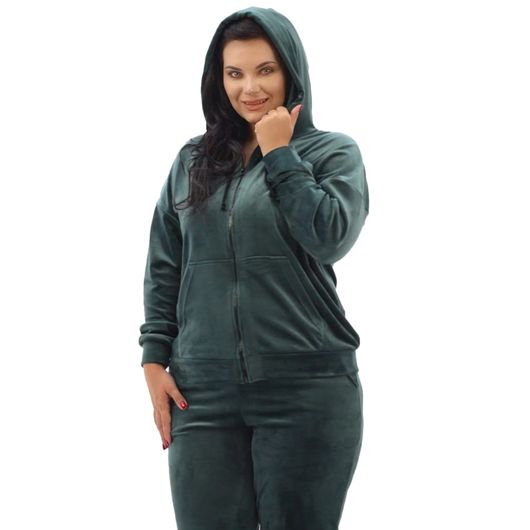 Костюм Рамуелла, зеленый на молнии, Цвет: Зеленый, Дизайн: На молнии , Размер: 56, изображение 2