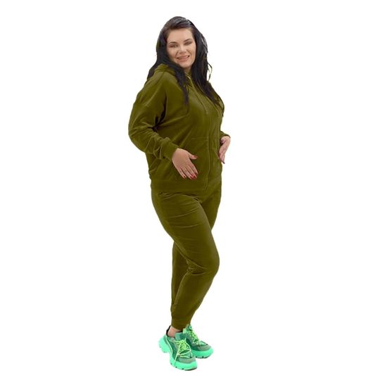 Костюм Рамуелла, хакі на блискавці, Колір: Хакі, Дизайн: На блискавці, Розмір: 50, зображення 4