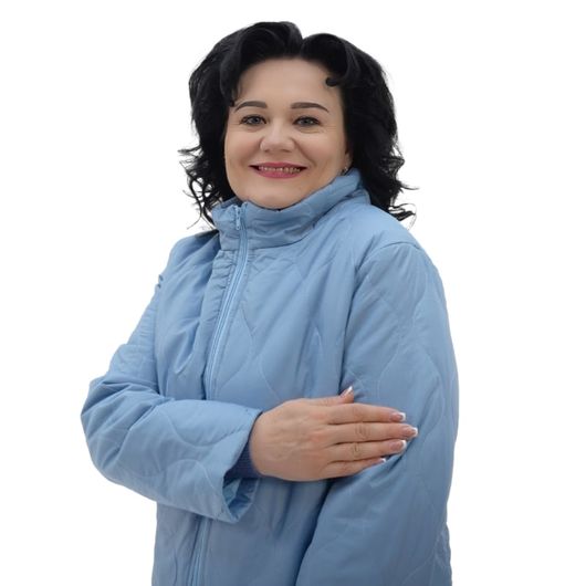 Куртка Люкс Комфорт, голубая, Цвет: Голубой , Размер: 58, изображение 2