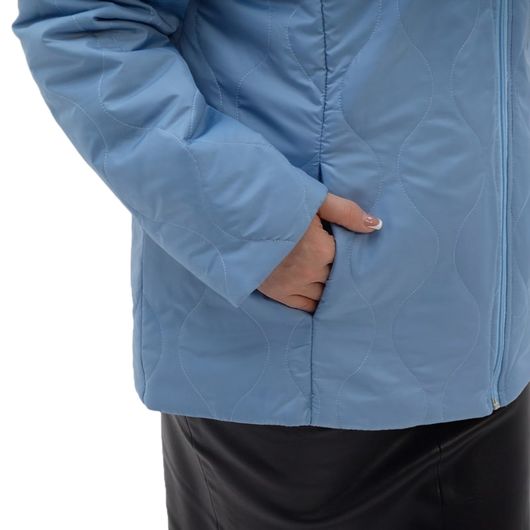 Куртка Люкс Комфорт, голубая, Цвет: Голубой , Размер: 50, изображение 5