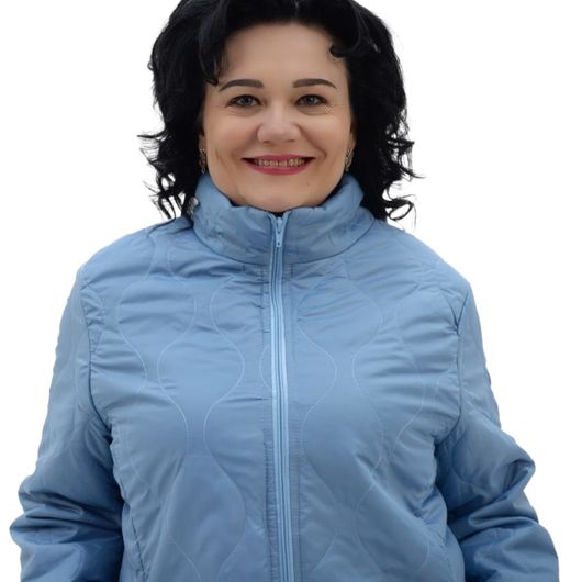 Куртка Люкс Комфорт, голубая, Цвет: Голубой , Размер: 48, изображение 6