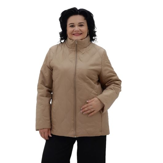Куртка Люкс Комфорт, кофейная, Цвет: Кофейный , Размер: 54, изображение 2