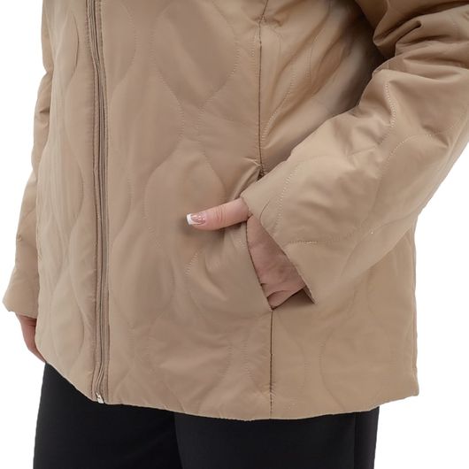 Куртка Люкс Комфорт, кофейная, Цвет: Кофейный , Размер: 60, изображение 3