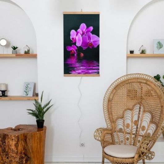 Настенный обогреватель Мягкое Тепло с переключателем режимов, орхидея СПА, Цвет: Орхидея СПА, изображение 2