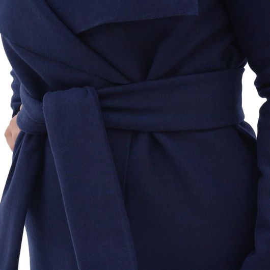 Пальто Діва, темно-синє, Колір: Темно синій, Розмір: XL, зображення 2