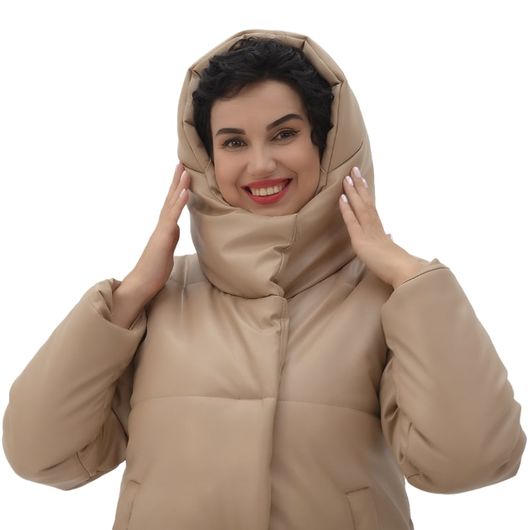 Пальто Снежана, черное, Цвет: Черный, Размер: 42, изображение 9