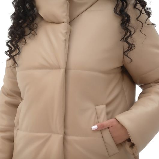 Пальто Снежана, черное, Цвет: Черный, Размер: 42, изображение 10