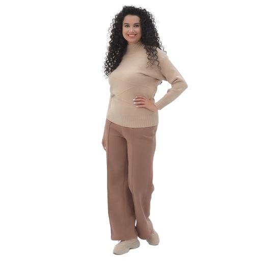 Джемпер Шик, капучино, Колір: Капучіно, Розмір: S