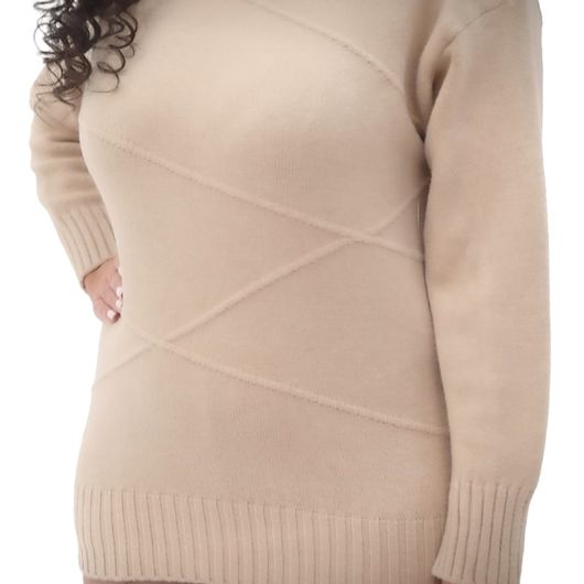 Джемпер Шик, капучино, Цвет: Капучино , Размер: 2XL, изображение 2