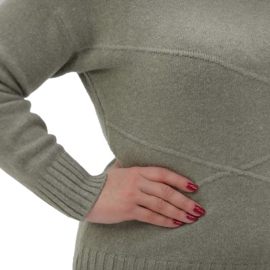 Джемпер Шик, оливковий, Колір: Оливковий , Розмір: M, зображення 2