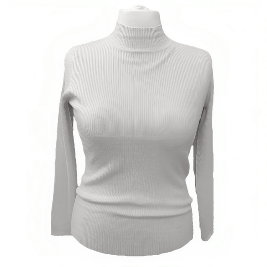 Гольф Сюзанна, воротник стойка, капучино, Цвет: Капучино , Размер: 46-52, изображение 3