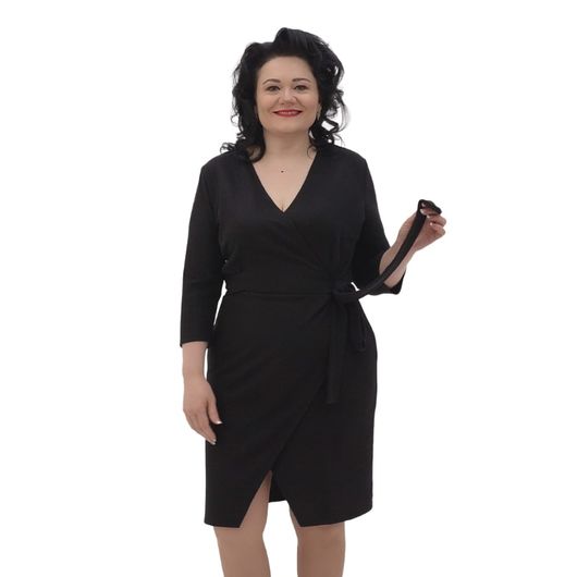 Сукня Перфетто, чорна, Колір: Чорний, Розмір: 56, зображення 3