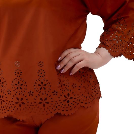 Костюм Престиж Дует, оранжевый, Цвет: Оранжевый , Размер: XL, изображение 2