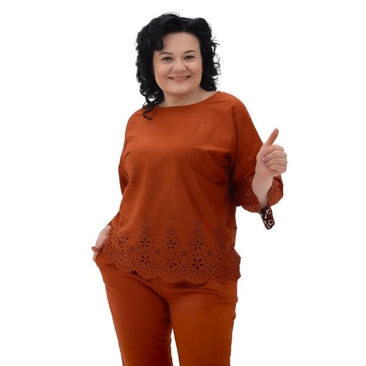 Костюм Престиж Дует, оранжевый, Цвет: Оранжевый , Размер: XL, изображение 4