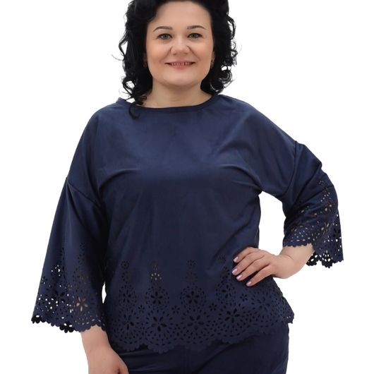 Костюм Престиж Дует, темно-синий, Цвет: Темно-синий , Размер: L, изображение 3