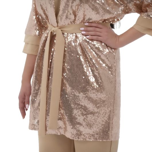 Костюм Сяйво, бежевий, Колір: Бежевий , Розмір: 2XL, зображення 2