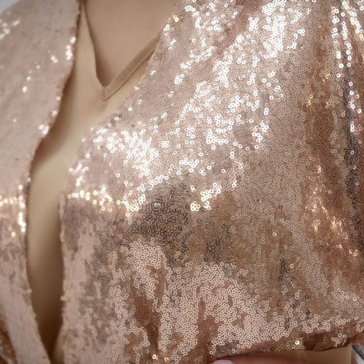 Костюм Сияние, бежевый, Цвет: Бежевый , Размер: XL, изображение 4