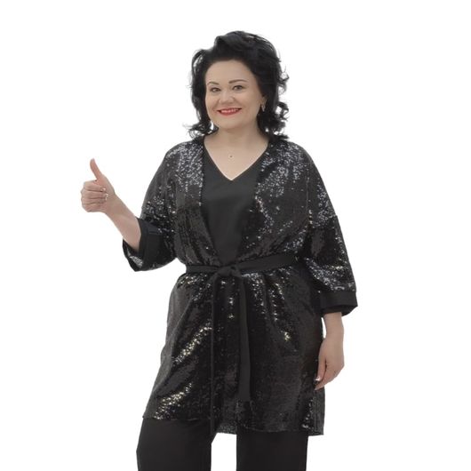 Костюм Сяйво, чорний, Колір: Чорний, Розмір: M, зображення 4