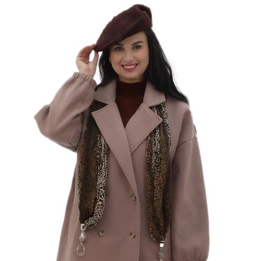 Берет Парижанка, хакі, Колір: Хакі, зображення 5