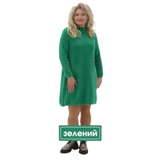 Сукня Овація, зелена, Колір:  Зелений, Розмір: 52-60