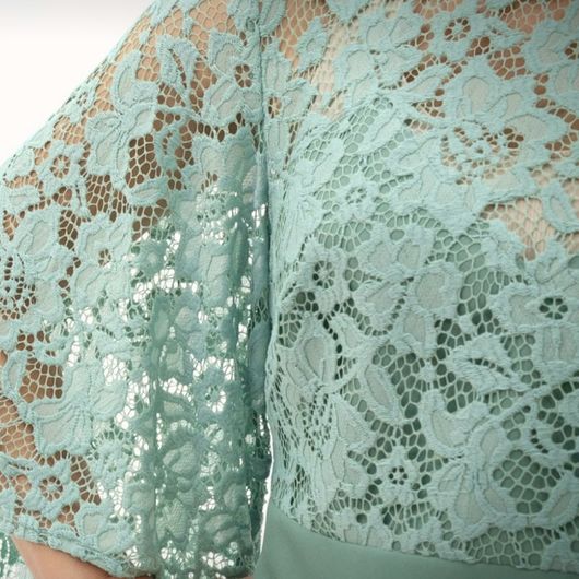 Платье Королева ночи, бирюзовое, Цвет: Бирюзовый , Размер: L, изображение 5