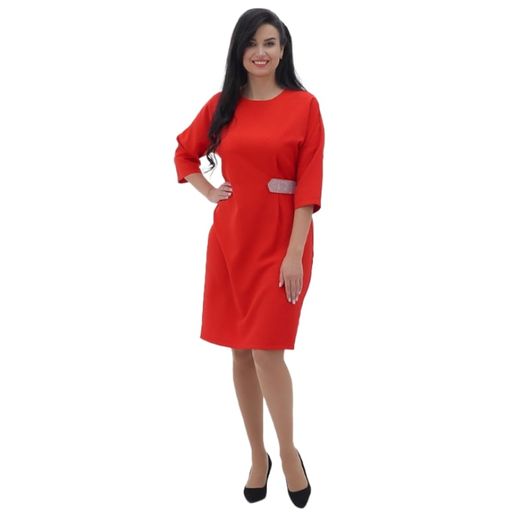 Сукня Естетика, червона, Колір: Червоний, Розмір: 48