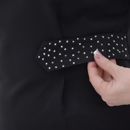 Платье Эстетика, черное, Цвет: Черный, Размер: 54, изображение 2