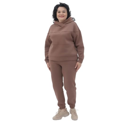 Костюм Имидж, кофейный, Цвет: Кофейный , Размер: 52