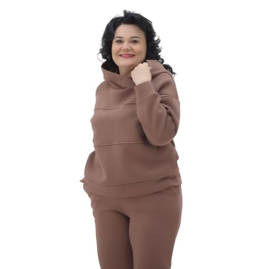 Костюм Имидж, кофейный, Цвет: Кофейный , Размер: 56, изображение 4