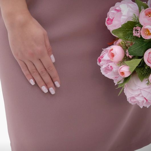 Сукня Естетика, пильна троянда, Колір: Пильна троянда, Розмір: 48, зображення 2