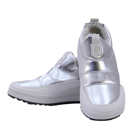 Полусапожки Шарм, серебро, Цвет: Серебро , Размер: 37, изображение 2