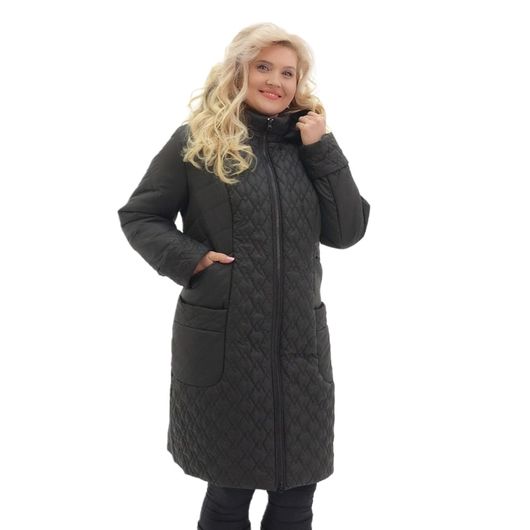 Пальто Элит Коут, черное, Цвет: Черный, Размер: 44, изображение 2