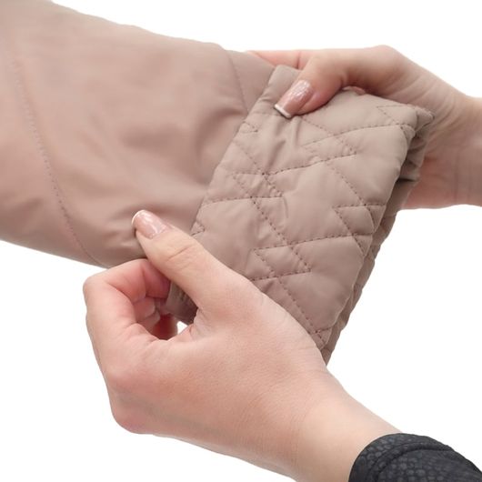 Пальто Еліт Коут, капучіно, Колір: Капучіно, Розмір: 42, зображення 2