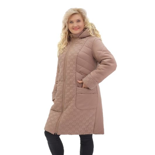 Пальто Элит Коут, капучино, Цвет: Капучино , Размер: 48, изображение 4