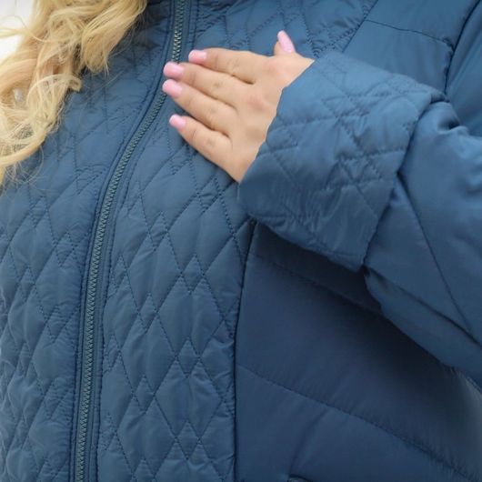 Пальто Еліт Коут, синє, Колір: Синій, Розмір: 42, зображення 4