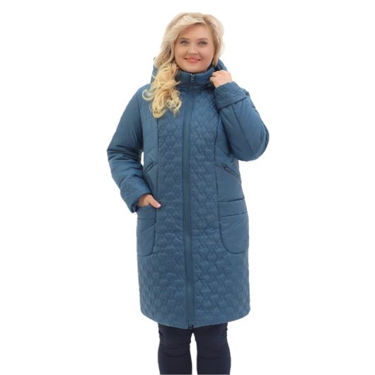 Пальто Еліт Коут, синє, Колір: Синій, Розмір: 44, зображення 5