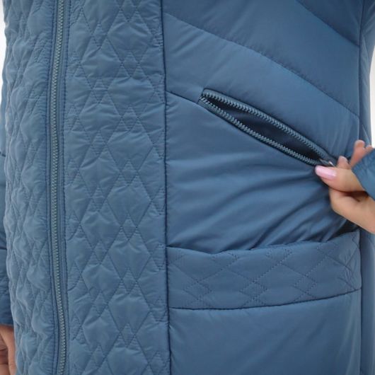 Пальто Элит Коут, синее, Цвет: Синий, Размер: 60, изображение 6