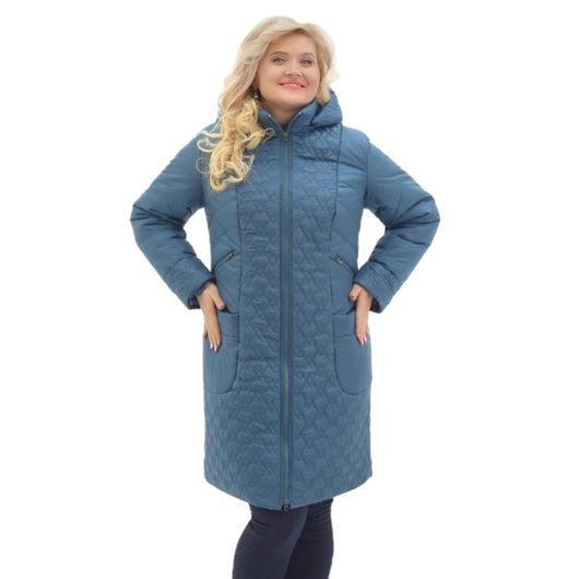 Пальто Еліт Коут, синє, Колір: Синій, Розмір: 54, зображення 7