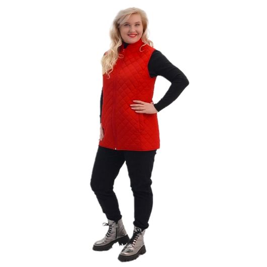 Жилет Леді Лайт, червоний, Колір: Червоний, Розмір: 44