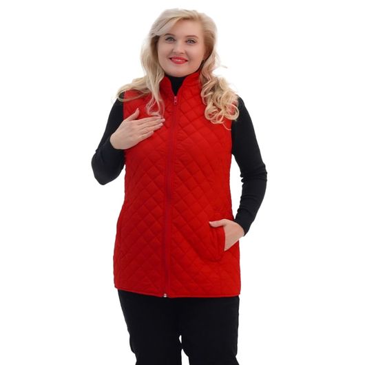Жилет Леді Лайт, червоний, Колір: Червоний, Розмір: 52, зображення 8