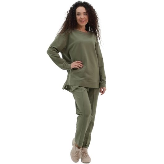 Костюм Еталон, оливковий, Колір: Оливковий , Розмір: 48