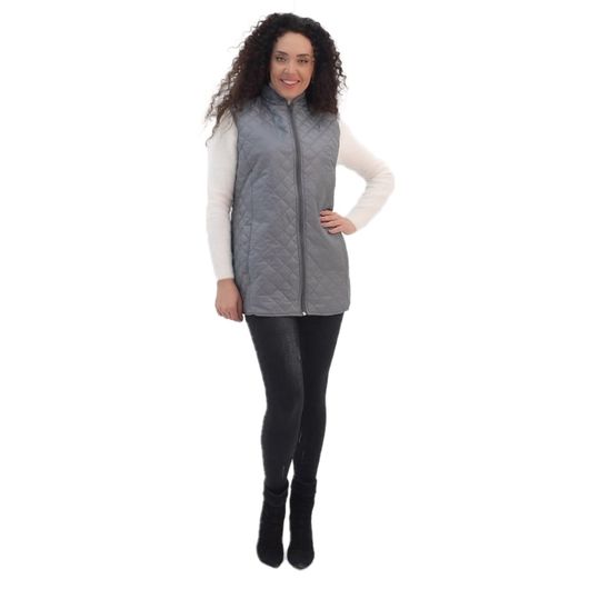Жилет Леді Лайт, сірий, Колір: Сірий, Розмір: 56