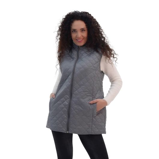 Жилет Леді Лайт, сірий, Колір: Сірий, Розмір: 58, зображення 3