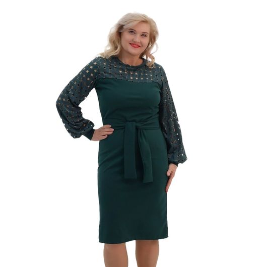 Сукня Розкіш, смарагдове, Колір: Смарагдовий, Розмір: XL, зображення 4