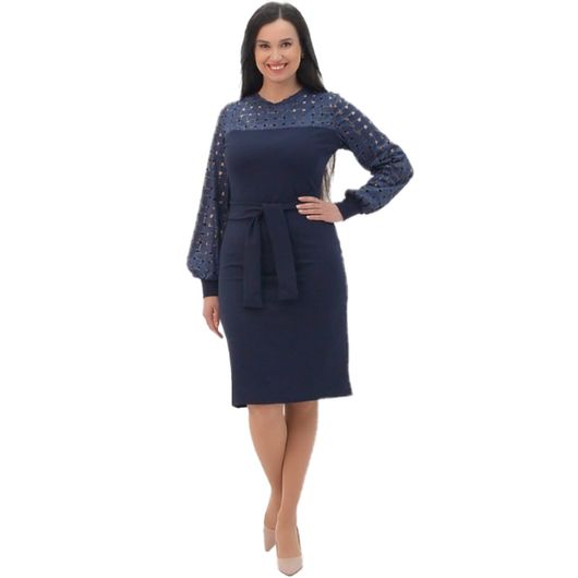 Сукня Розкіш, темно-синя, Колір: Темно синій, Розмір: L