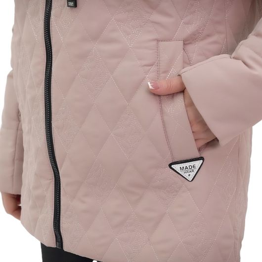 Куртка Вівальді, пудрова, Колір: Пудровий , Розмір: 56, зображення 3