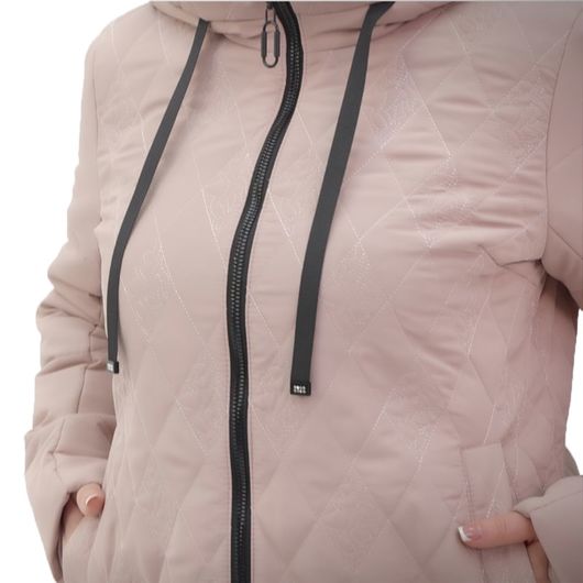 Куртка Вівальді, пудрова, Колір: Пудровий , Розмір: 52, зображення 4