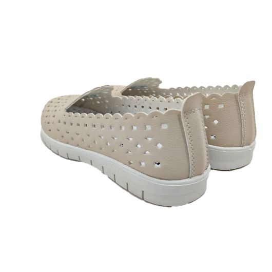 Балетки Лючія, бежеві, Колір: Бежевий , Розмір: 40, зображення 3