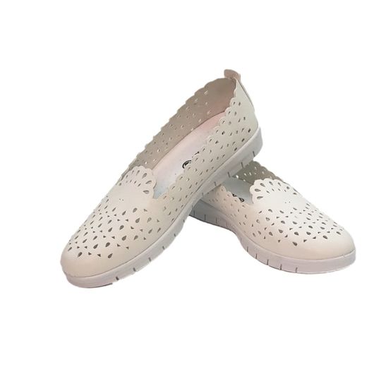 Балетки Лючія, білі, Колір: Білий, Розмір: 36, зображення 4