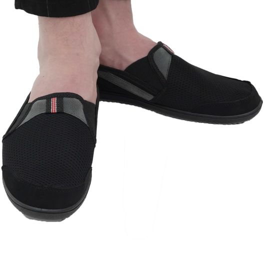 Слипоны Брайтен, классические, черные, Цвет: Черный, Дизайн: Классический , Размер: 42, изображение 3